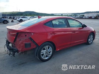 Trzecie zdjęcie samochodu z tyłu: 2020 HYUNDAI ELANTRA SEL VIN:5NPD84LF5LH576935 - miniatura