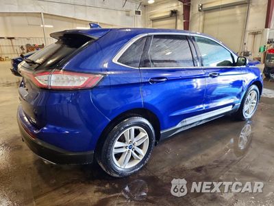 Trzecie zdjęcie samochodu z tyłu: 2015 FORD EDGE SEL VIN:2FMTK4J9XFBB85690 - miniatura