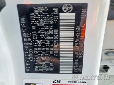 Zdjęcie 13 z 13 samochodu: 2023 TOYOTA CAMRY SE VIN:4T1G11AK5PU802480 - miniatura