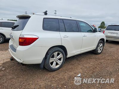 Trzecie zdjęcie samochodu z tyłu: 2010 TOYOTA HIGHLANDER LIMITED VIN:5TDYK3EH4AS023776 - miniatura