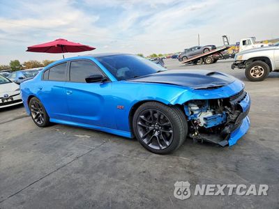 Czwarte zdjęcie samochodu z boku: 2023 DODGE CHARGER SCAT PACK VIN:2C3CDXGJ2PH665792 - miniatura