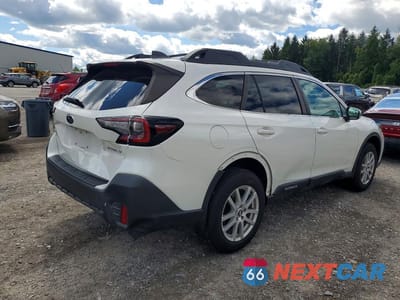 Trzecie zdjęcie samochodu z tyłu: 2020 SUBARU OUTBACK PREMIUM VIN:4S4BTACC7L3211996 - miniatura