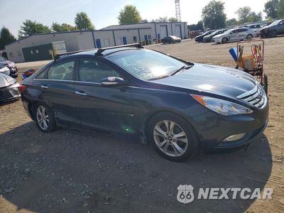 Czwarte zdjęcie samochodu z boku: 2012 HYUNDAI SONATA LIMITED VIN:5NPEC4AC3CH340974 - miniatura