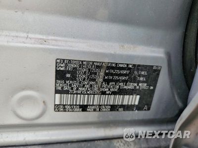 Zdjęcie 13 z 13 samochodu: 2020 TOYOTA RAV4 LE VIN:2T3H1RFV5LW082377 - miniatura