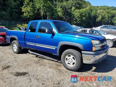 Czwarte zdjęcie samochodu z boku: 2003 CHEVROLET SILVERADO K1500 VIN:1GCEK19T93E335641 - miniatura