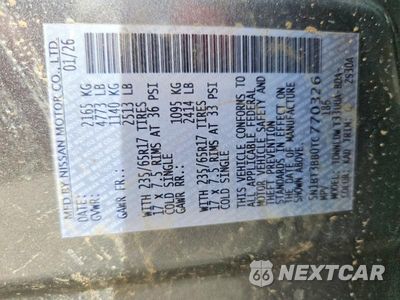 Zdjęcie 13 z 13 samochodu: 2026 NISSAN ROGUE SV VIN:5N1BT3BB0TC770326 - miniatura