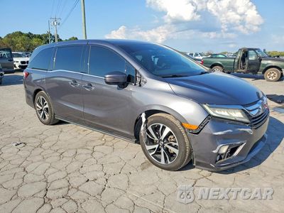 Czwarte zdjęcie samochodu z boku: 2018 HONDA ODYSSEY ELITE VIN:5FNRL6H98JB089548 - miniatura