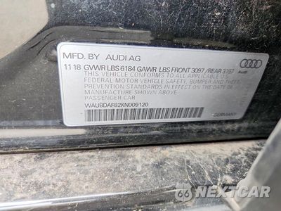 Zdjęcie 12 z 12 samochodu: 2019 AUDI A8 L VIN:WAU8DAF82KN009120 - miniatura