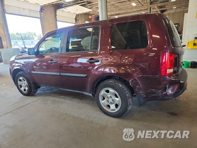 Drugie zdjęcie samochodu z przodu: 2014 HONDA PILOT LX VIN:5FNYF4H21EB044385 - miniatura