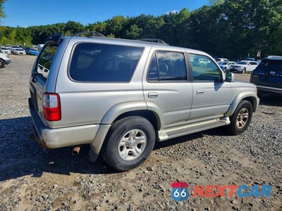Trzecie zdjęcie samochodu z tyłu: 2001 TOYOTA 4RUNNER SR5 VIN:JT3HN86R110353961 - miniatura