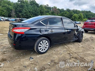 Trzecie zdjęcie samochodu z tyłu: 2015 NISSAN SENTRA SV VIN:3N1AB7AP5FY274007 - miniatura