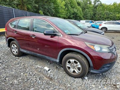 Czwarte zdjęcie samochodu z boku: 2014 HONDA CR-V LX VIN:5J6RM3H36EL021155 - miniatura