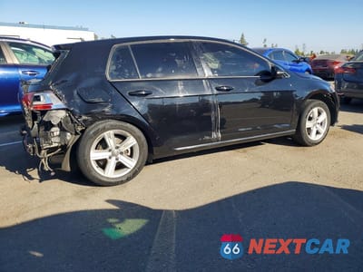 Trzecie zdjęcie samochodu z tyłu: 2017 VOLKSWAGEN GOLF S VIN:3VW217AU2HM071867 - miniatura