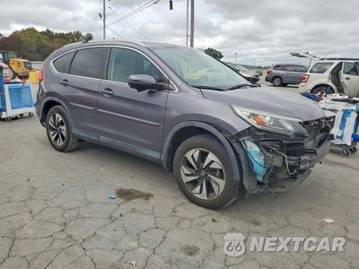 Czwarte zdjęcie samochodu z boku: 2015 HONDA CR-V TOURING VIN:5J6RM4H91FL126259 - miniatura