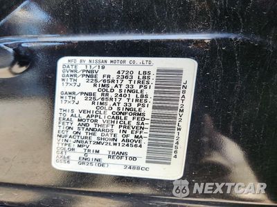 Zdjęcie 13 z 13 samochodu: 2020 NISSAN ROGUE SV VIN:JN8AT2MV2LW124564 - miniatura