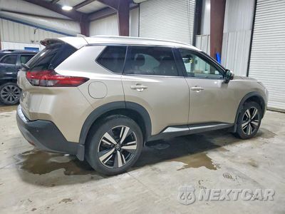 Trzecie zdjęcie samochodu z tyłu: 2021 NISSAN ROGUE SL VIN:JN8AT3CB8MW238518 - miniatura