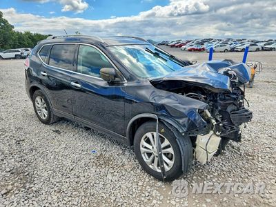 Czwarte zdjęcie samochodu z boku: 2016 NISSAN ROGUE SV VIN:KNMAT2MT7GP702149 - miniatura