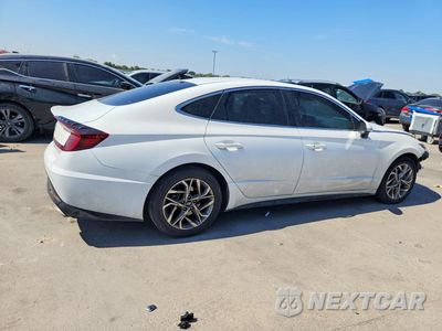 Trzecie zdjęcie samochodu z tyłu: 2021 HYUNDAI SONATA SEL VIN:KMHL64JA4MA165474 - miniatura