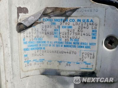 Zdjęcie 12 z 12 samochodu: 1984 FORD RANGER VIN:1FTBR10AXEUD44870 - miniatura