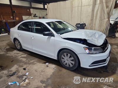 Czwarte zdjęcie samochodu z boku: 2015 VOLKSWAGEN JETTA BASE VIN:3VW2K7AJ3FM282270 - miniatura