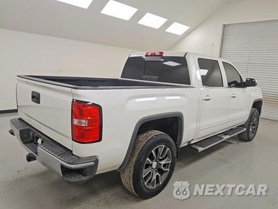 Trzecie zdjęcie samochodu z tyłu: 2017 GMC SIERRA C1500 SLE VIN:3GTP1MEC5HG255269 - miniatura