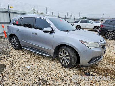 Czwarte zdjęcie samochodu z boku: 2016 ACURA MDX TECHNOLOGY VIN:5FRYD4H40GB016473 - miniatura