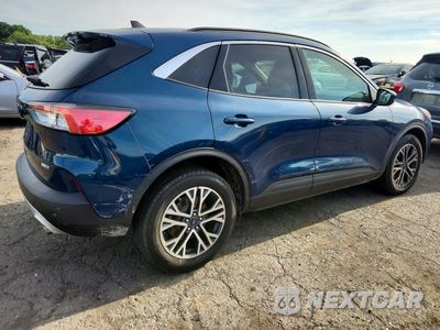 Trzecie zdjęcie samochodu z tyłu: 2020 FORD ESCAPE SEL VIN:1FMCU9H63LUB55374 - miniatura