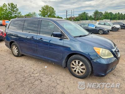 Czwarte zdjęcie samochodu z boku: 2010 HONDA ODYSSEY EXL VIN:5FNRL3H75AB038277 - miniatura