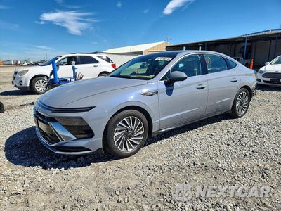 2024 HYUNDAI SONATA HYBRID LIMITED KMHL54JJ5RA092027 - główne zdjęcie licytacji z USA - miniatura