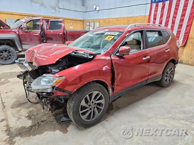 2016 NISSAN ROGUE SL 5N1AT2MVXGC858724 - główne zdjęcie licytacji z USA - miniatura