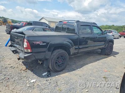Trzecie zdjęcie samochodu z tyłu: 2010 TOYOTA TACOMA DOUBLE CAB LONG BED VIN:3TMMU4FNXAM021629 - miniatura
