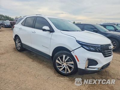 Czwarte zdjęcie samochodu z boku: 2022 CHEVROLET EQUINOX PREMIER VIN:3GNAXXEVXNS195707 - miniatura
