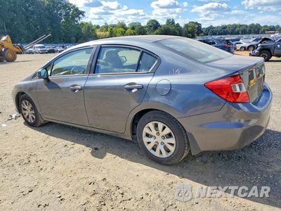 Drugie zdjęcie samochodu z przodu: 2012 HONDA CIVIC LX VIN:19XFB2F56CE106340 - miniatura