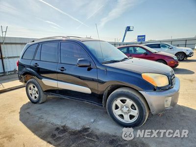 Czwarte zdjęcie samochodu z boku: 2003 TOYOTA RAV4 BASE VIN:JTEGH20V430108362 - miniatura