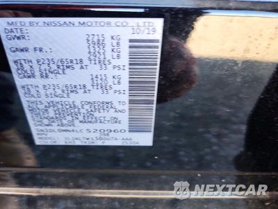 Zdjęcie 13 z 13 samochodu: 2020 INFINITI QX60 LUXE VIN:5N1DL0MN4LC520960 - miniatura