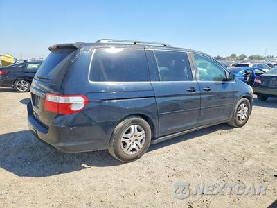 Trzecie zdjęcie samochodu z tyłu: 2007 HONDA ODYSSEY EXL VIN:5FNRL38757B113732 - miniatura