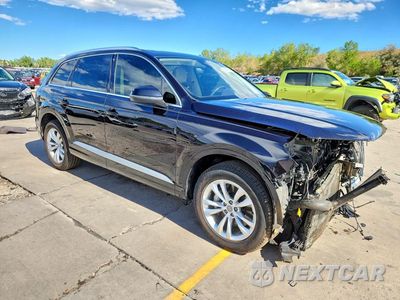 Czwarte zdjęcie samochodu z boku: 2018 AUDI Q7 PREMIUM PLUS VIN:WA1LHAF79JD034975 - miniatura
