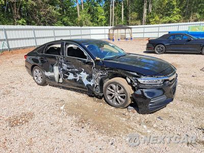 Czwarte zdjęcie samochodu z boku: 2018 HONDA ACCORD LX VIN:1HGCV1F13JA055026 - miniatura