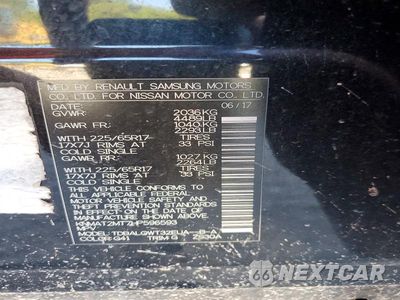 Zdjęcie 14 z 14 samochodu: 2017 NISSAN ROGUE SV VIN:KNMAT2MT7HP596593 - miniatura