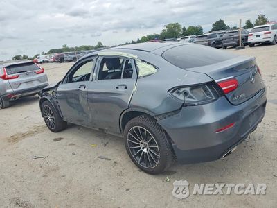 Drugie zdjęcie samochodu z przodu: 2018 MERCEDES-BENZ GLC COUPE 300 4MATIC VIN:WDC0J4KB7JF332013 - miniatura