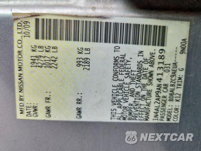 Zdjęcie 13 z 13 samochodu: 2010 NISSAN ALTIMA 2.5 VIN:1N4AL2AP9AN413189 - miniatura