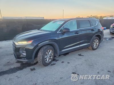 2019 HYUNDAI SANTA FE SEL 2.4L 5NMS33AD8KH121011 - główne zdjęcie licytacji z USA - miniatura