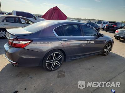 Trzecie zdjęcie samochodu z tyłu: 2016 HONDA ACCORD SPORT VIN:1HGCR2F56GA151562 - miniatura