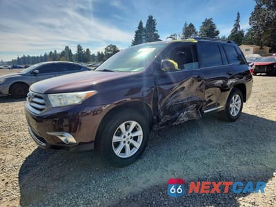2013 TOYOTA HIGHLANDER SE 5TDZK3EH9DS104393 - główne zdjęcie licytacji z USA - miniatura