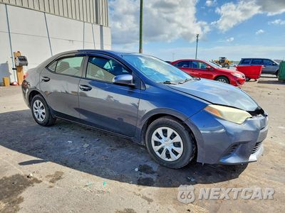 Czwarte zdjęcie samochodu z boku: 2015 TOYOTA COROLLA L VIN:2T1BURHE1FC447162 - miniatura
