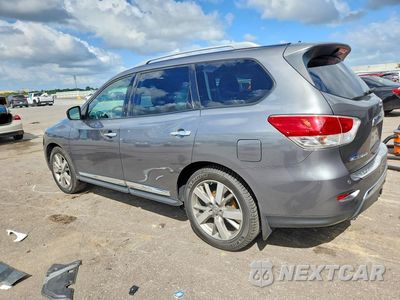 Drugie zdjęcie samochodu z przodu: 2015 NISSAN PATHFINDER S VIN:5N1AR2MN2FC701542 - miniatura