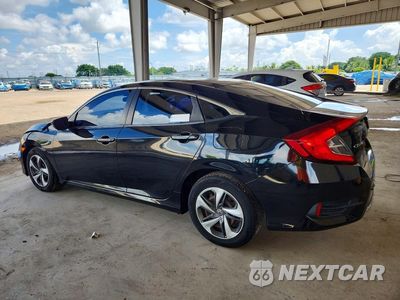 Drugie zdjęcie samochodu z przodu: 2019 HONDA CIVIC LX VIN:2HGFC2F61KH585146 - miniatura