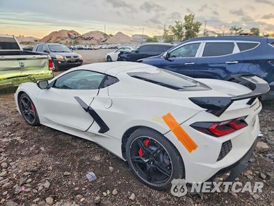 Drugie zdjęcie samochodu z przodu: 2023 CHEVROLET CORVETTE STINGRAY 1LT VIN:1G1YA2D47P5101194 - miniatura