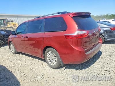 Drugie zdjęcie samochodu z przodu: 2017 TOYOTA SIENNA XLE 8-PASSENGER VIN:5TDYZ3DC8HS831575 - miniatura
