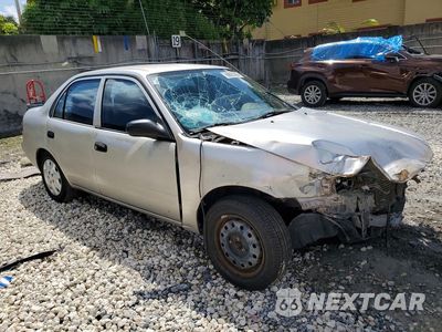 Czwarte zdjęcie samochodu z boku: 2001 TOYOTA COROLLA CE VIN:1NXBR12E21Z544826 - miniatura